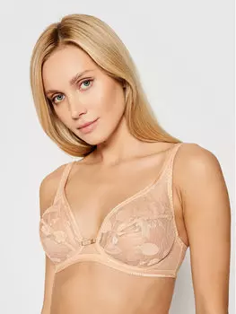 Бюстгальтер на косточках Maison Lejaby, бежевый