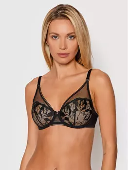 Бюстгальтер на косточках Maison Lejaby, черный