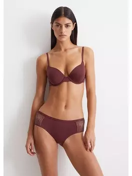 Бюстгальтер на косточках Marc OPolo Schalen BH, бордо