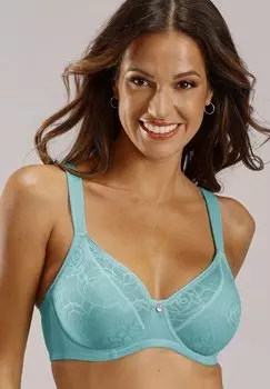 Бюстгальтер на косточках MINIMIZER LASCANA, бирюзовый