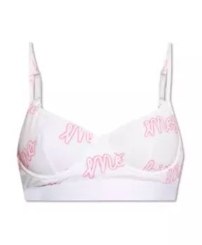Бюстгальтер на косточках Moschino, белый