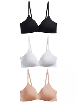 Бюстгальтер на косточках Next Push-up Bra, цвет cream/black/white
