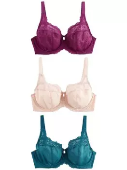 Бюстгальтер на косточках Next T-shirt Bra, разноцветный