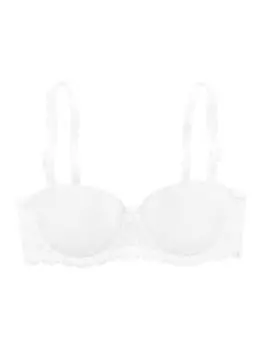 Бюстгальтер на косточках nuance, белый