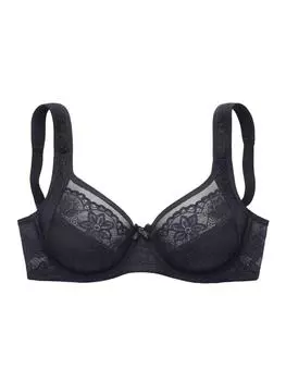 Бюстгальтер на косточках nuance, черный