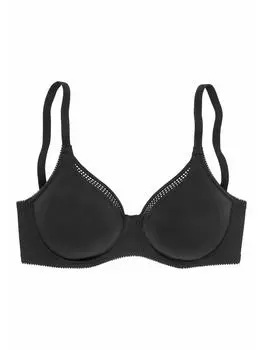 Бюстгальтер на косточках nuance, черный