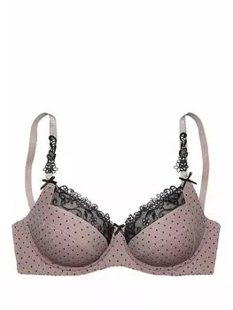 Бюстгальтер на косточках nuance, цвет taupe/schwarz