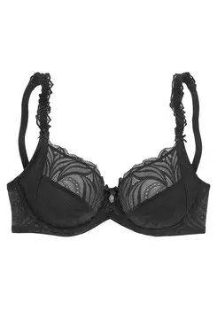 Бюстгальтер на косточках NUANCE Push-up Bra, черный