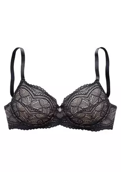 Бюстгальтер на косточках NUANCE T-shirt Bra, черный