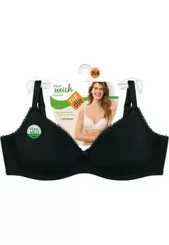 Бюстгальтер на косточках NUR DIE, черный