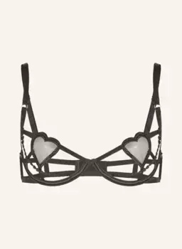 Бюстгальтер на косточках ouvert cristabel Bluebella, черный