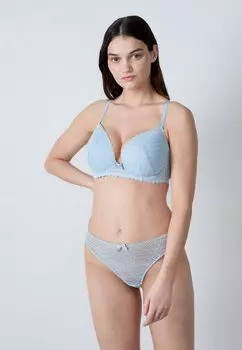 Бюстгальтер на косточках PANAMA Etam, светло-голубой