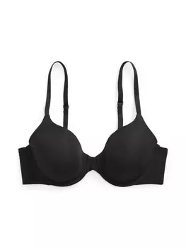 Бюстгальтер на косточках Polo Ralph Lauren T-shirt Bra Polo Essentials, черный