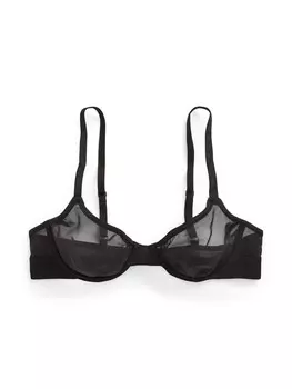 Бюстгальтер на косточках Polo Ralph Lauren Balconette Bra UNLINED DEMI BRA, черный