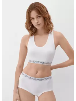 Бюстгальтер на косточках QS, белый