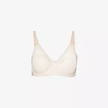 Бюстгальтер на косточках с абстрактным узором Elevated Allure из эластичной ткани Wacoal, розовый