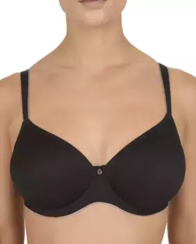 Бюстгальтер на косточках с чашечками-спейсерами Conturelle, черный
