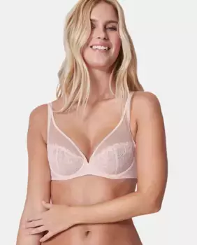 Бюстгальтер на косточках с глубоким вырезом Simone Prle, цвет Maquillaje