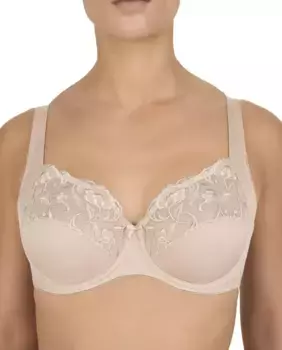 Бюстгальтер на косточках с кружевной вышивкой Felina, цвет Natural