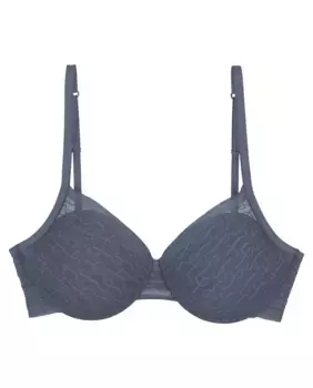 Бюстгальтер на косточках с мягкой чашкой естественного кроя Triumph, синий