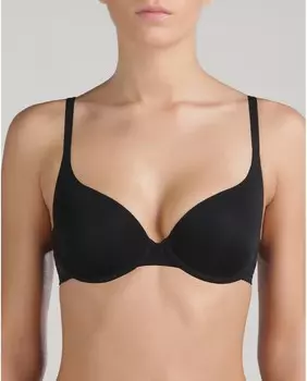 Бюстгальтер на косточках с невидимым эффектом Dim, черный