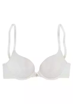 Бюстгальтер на косточках s.Oliver Push-up Bra, белый