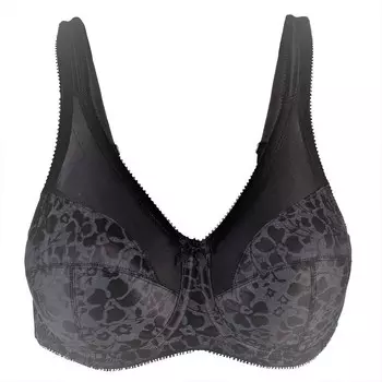 Бюстгальтер на косточках с полной поддержкой фигуры Cortland Intimates, черный