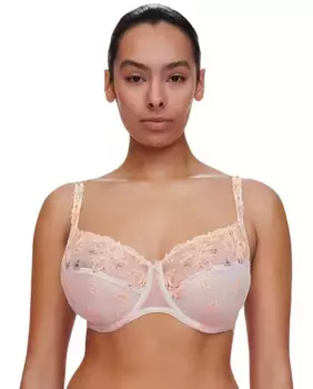 Бюстгальтер на косточках с вышивкой линии Елисейские поля Chantelle, цвет Rosa