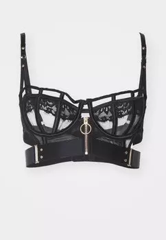 Бюстгальтер на косточках Sable Hunkemller, черный