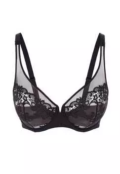 Бюстгальтер на косточках Saga Simone PeReLe, черный