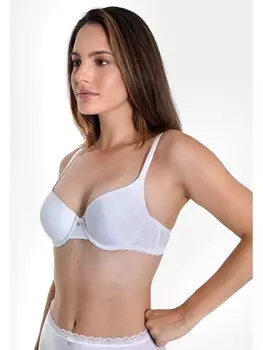 Бюстгальтер на косточках Sassa Schalen-BH, белый