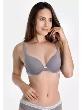 Бюстгальтер на косточках Sassa, серо-коричневый