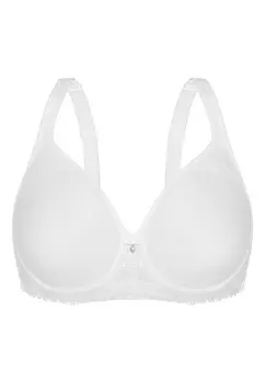 Бюстгальтер на косточках sassa T-shirt Bra FEMININE MICRO, белый