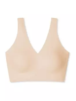 Бюстгальтер на косточках Schiesser Bustier Lasercut Invisible Soft, бежевый