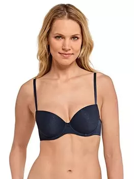 Бюстгальтер на косточках Schiesser, темно-синий