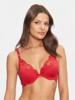 Бюстгальтер на косточках Selmark, красный