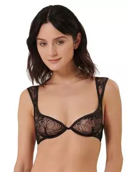 Бюстгальтер на косточках Seraphim Bluebella, черный