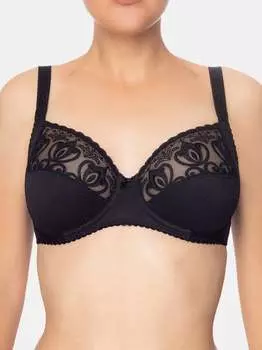 Бюстгальтер на косточках серенада Felina, черный