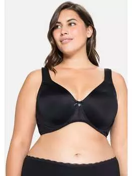 Бюстгальтер на косточках sheego, черный