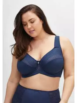 Бюстгальтер на косточках sheego, цвет saphir