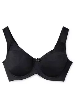 Бюстгальтер на косточках SHEEGO T-shirt Bra, черный