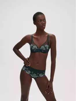 Бюстгальтер на косточках Simone Prle, зеленый