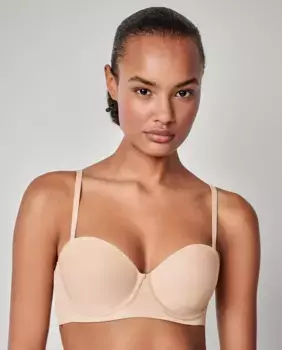 Бюстгальтер на косточках со съемными многопозиционными бретелями Gisela, цвет Nude