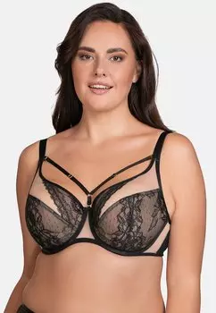 Бюстгальтер на косточках SOFT Vivisence, черный