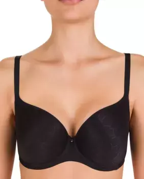 Бюстгальтер на косточках Spacer и черным кружевом Conturelle, чёрный