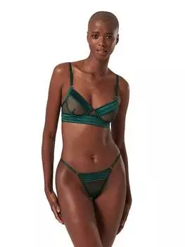 Бюстгальтер на косточках Стефани Bluebella, зеленый