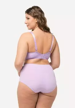 Бюстгальтер на косточках STRAPPY SCALLOPED Ulla Popken, фиолетовый