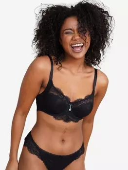 Бюстгальтер на косточках SugarShape, цвет black emilia