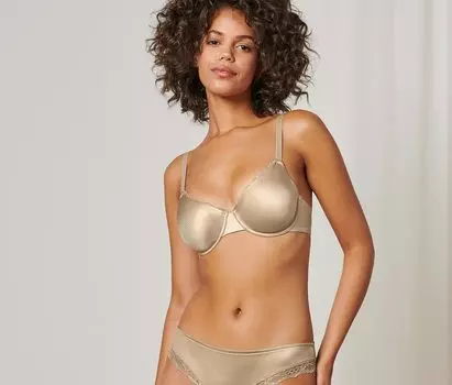 Бюстгальтер на косточках Tchibo, бежевый