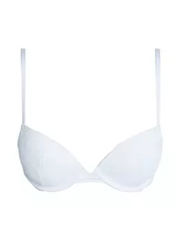 Бюстгальтер на косточках Tommy Hilfiger Underwear Push-up Bra, пастельный синий